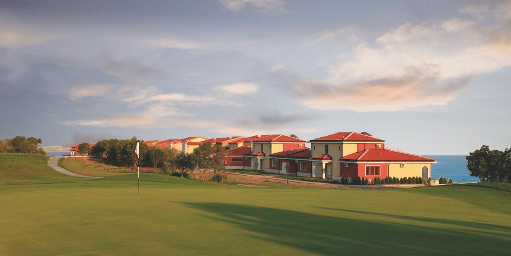 Lighthouse Golf & Spa Hotel Balcsik Kültér fotó The clubhouse at the 2004 European Masters